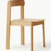 Stapelbare Stühle Blueprint aus Eichenholz, 2 Stück