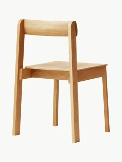 Stapelbare Stühle Blueprint aus Eichenholz, 2 Stück