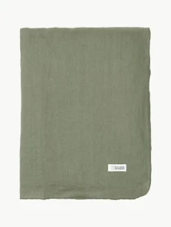 Stoffserviette Gracie aus Leinen mit Hohlsaum, 2 Stück