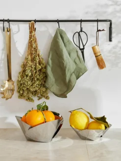 Stoffserviette Gracie aus Leinen mit Hohlsaum, 2 Stück