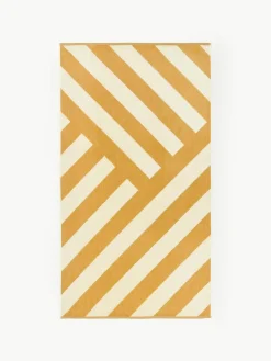 Strandtuch Suri mit Zickzack-Muster