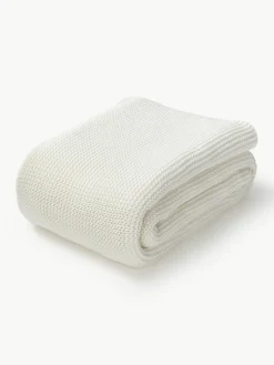 Strickdecke Adalyn aus Bio-Baumwolle