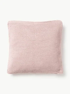 Strick-Kissenhülle Adalyn aus Bio-Baumwolle