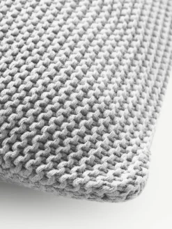 Strick-Kissenhülle Adalyn aus Bio-Baumwolle