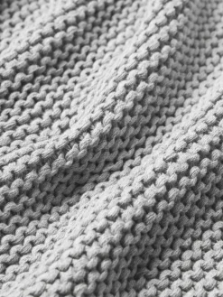 Strick-Kissenhülle Adalyn aus Bio-Baumwolle