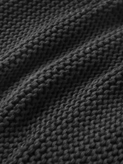 Strick-Kissenhülle Adalyn aus Bio-Baumwolle