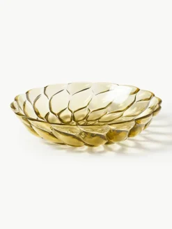 Suppenteller Jellies mit Strukturmuster, 4 Stück