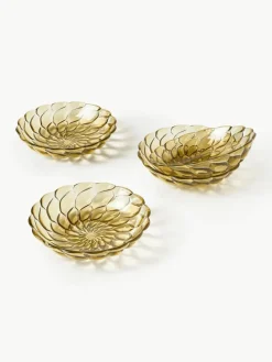 Suppenteller Jellies mit Strukturmuster, 4 Stück