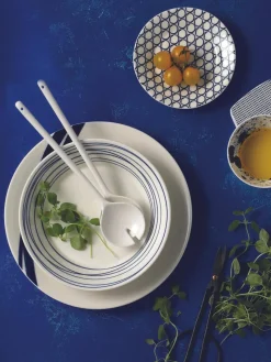 Suppenteller Pacific Blue aus Porzellan