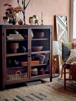 Tannenholz-Vitrine Marl