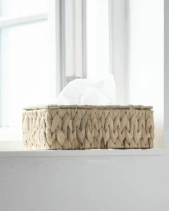 Taschentücherspender Cleana aus Naturfaser