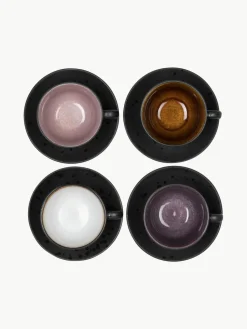 Tassen Etsy mit Untersetzer, 4er-Set