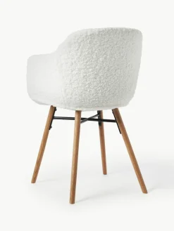 Teddy-Armlehnstuhl Fiji mit schmaler Sitzschale