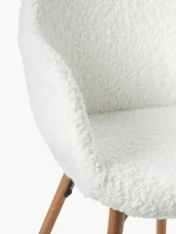 Teddy-Armlehnstuhl Fiji mit schmaler Sitzschale