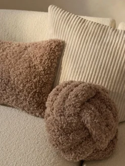 Teddy-Knoten-Kissen Dotty