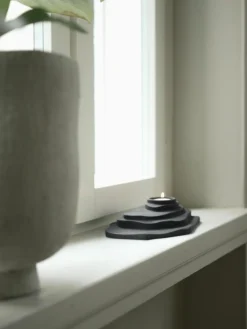 Teelichthalter Dune aus Keramik