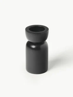 Teelichthalter Matti aus Mangoholz, 2er-Set