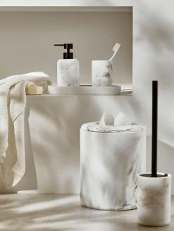 Toilettenbürste Kyle in Marmor-Optik