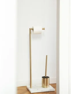 Toilettenpapierhalter Albany mit Toilettenbürste