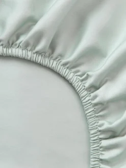 Topper-Spannbettlaken Comfort, Baumwollsatin