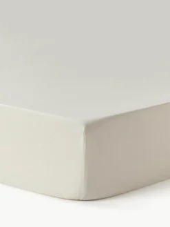 Topper-Spannbettlaken Elsie, Baumwollperkal