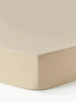 Topper-Spannbettlaken Elsie, Baumwollperkal