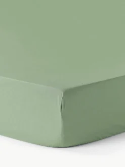 Topper-Spannbettlaken Elsie, Baumwollperkal