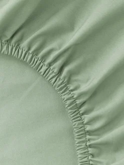 Topper-Spannbettlaken Elsie, Baumwollperkal