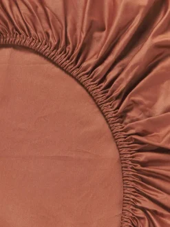 Topper-Spannbettlaken Premium, Baumwollsatin