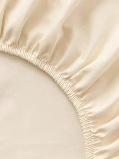 Topper-Spannbettlaken Premium, Baumwollsatin