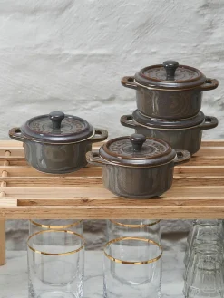 Töpfchen Mini Cocotte, 4 Stück