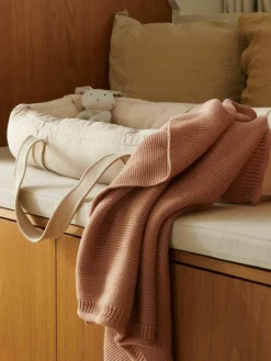 Tragbares Babynest Gro aus Baumwolle