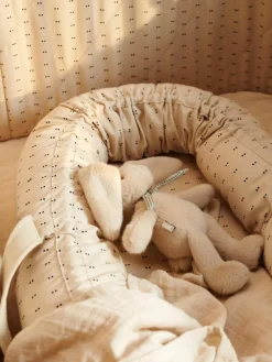 Tragbares Babynest Gro aus Baumwolle