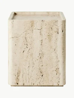 Travertin-Beistelltisch Pietra