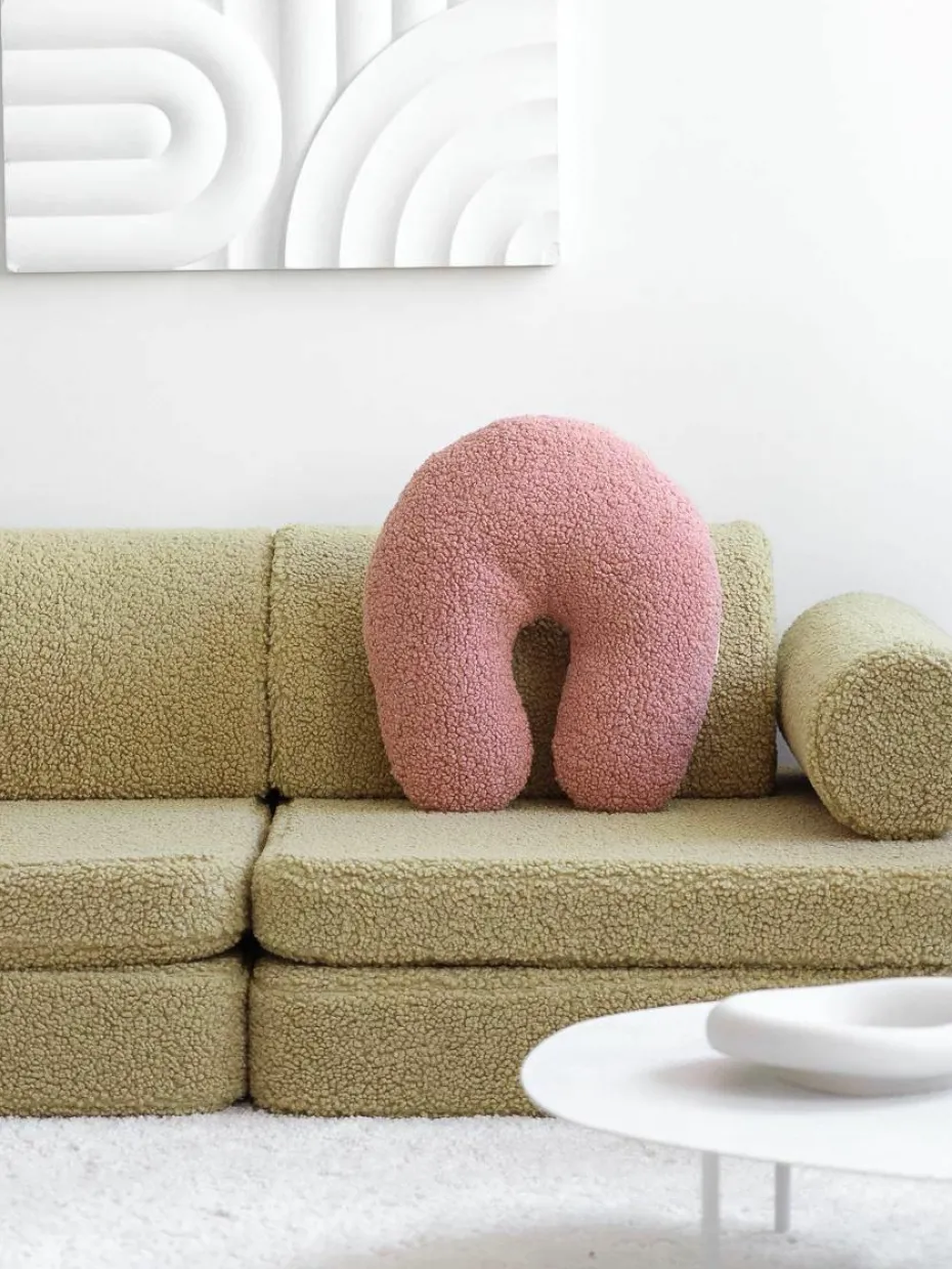 U-Kissen Arch aus Teddy