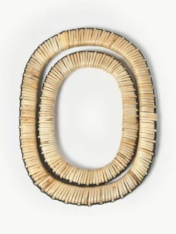 Untersetzer Weave aus Rattan und Mangoholz, 2er-Set