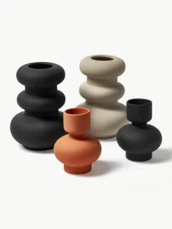 Vase Cathy aus Steingut, H 24 cm