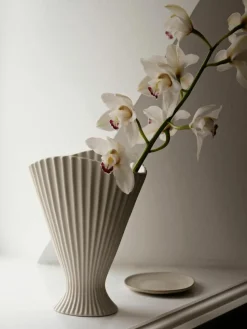 Vase Fountain aus Steinzeug, H 31 cm