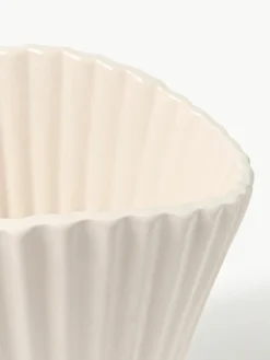 Vase Fountain aus Steinzeug, H 31 cm