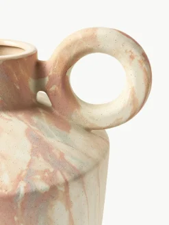 Vase Kiko in Marmor-Optik, H 27 cm