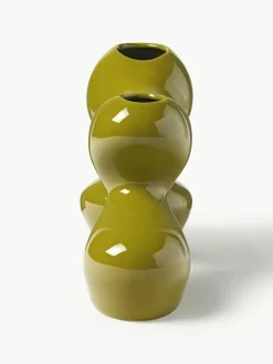Vase Madhuri aus Steinzeug, H 25 cm