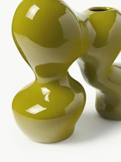 Vase Madhuri aus Steinzeug, H 25 cm