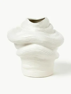 Vase Moss aus Steinzeug, H 36 cm