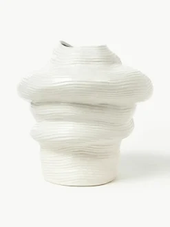 Vase Moss aus Steinzeug, H 36 cm