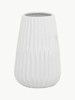 Vasen Esko mit Rillenrelief, 2er-Set