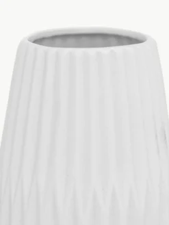 Vasen Esko mit Rillenrelief, 2er-Set