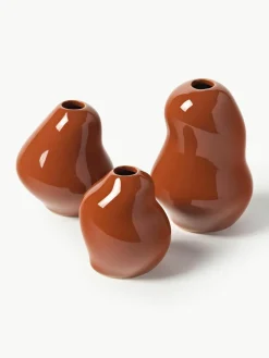 Vasen Madhuri aus Steinzeug, 3er-Set