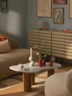 Vasen Madhuri aus Steinzeug, 3er-Set