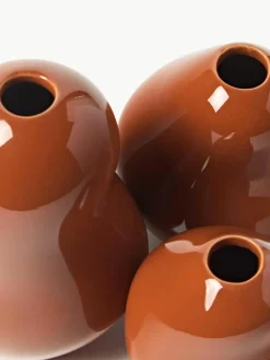 Vasen Madhuri aus Steinzeug, 3er-Set