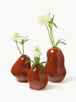 Vasen Madhuri aus Steinzeug, 3er-Set